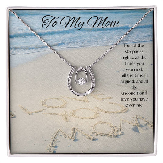 Lucky Love necklace for Mom