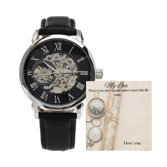 Openwork Watch - Perfect for that Special Man in your Life