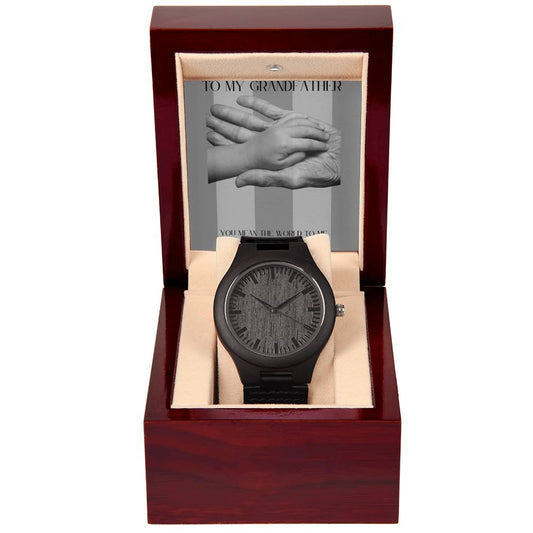 Wood Watch - A classic for your Grandfather