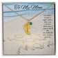 Mom's charm necklace - Baby Feet with Birthstones and Personalization
