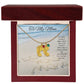 Mom's charm necklace - Baby Feet with Birthstones and Personalization