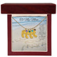 Mom's charm necklace - Baby Feet with Birthstones and Personalization