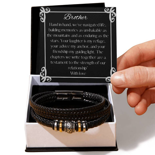 The Vegan Leather Men's Bracelet