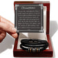 Vegan Leather Bracelet for the Stylish Grandfather in your life!