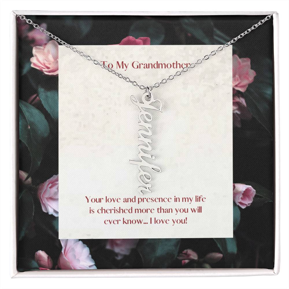 The multiple name necklace - perfect for Grandmothers