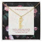 The multiple name necklace - perfect for Grandmothers