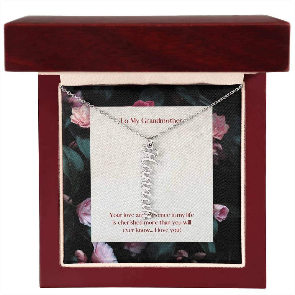 The multiple name necklace - perfect for Grandmothers