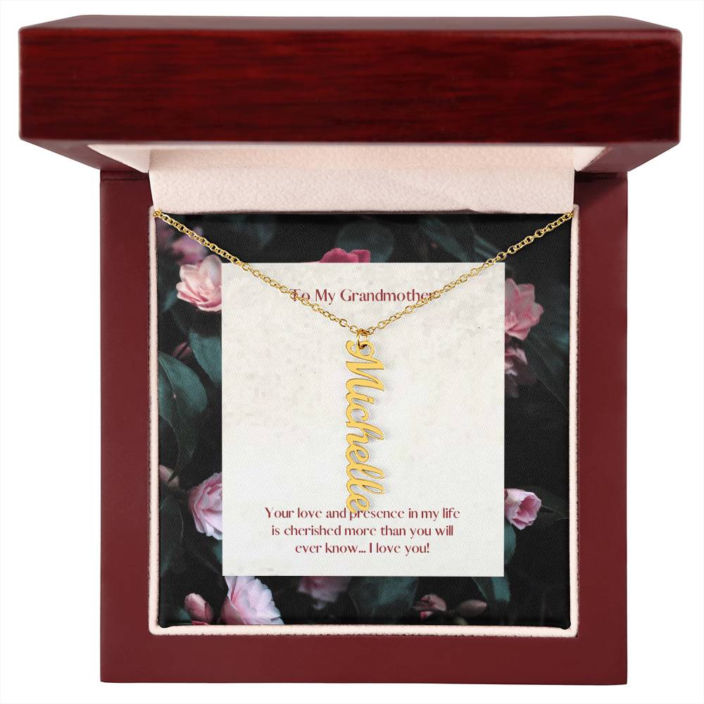 The multiple name necklace - perfect for Grandmothers