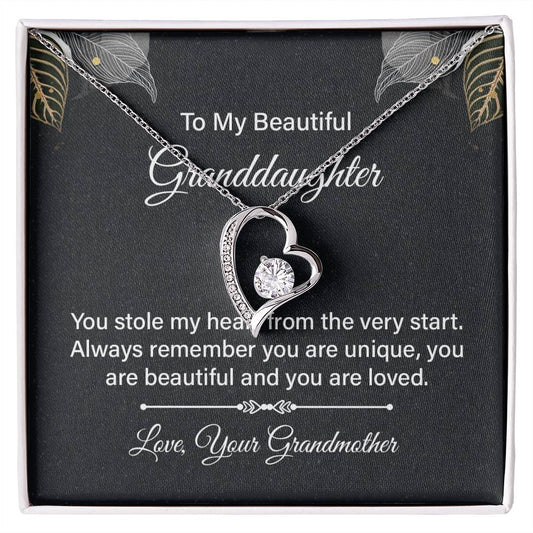 To My Granddaughter - With my love